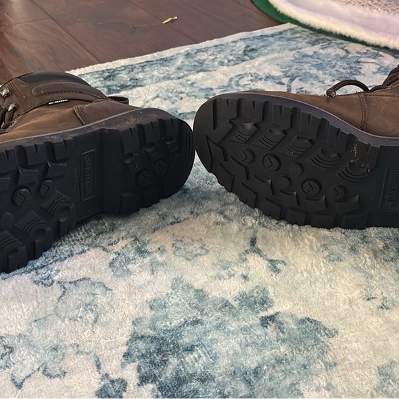 Wolverine Men's Dark Brown Leather Boots - Picture 6 of 7